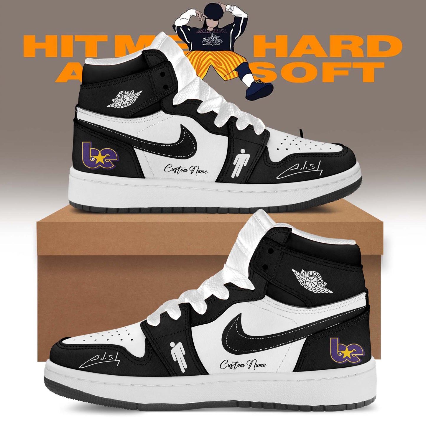 .Billie Eilish Hit Me Hard and Soft: The Tour Shoes 5