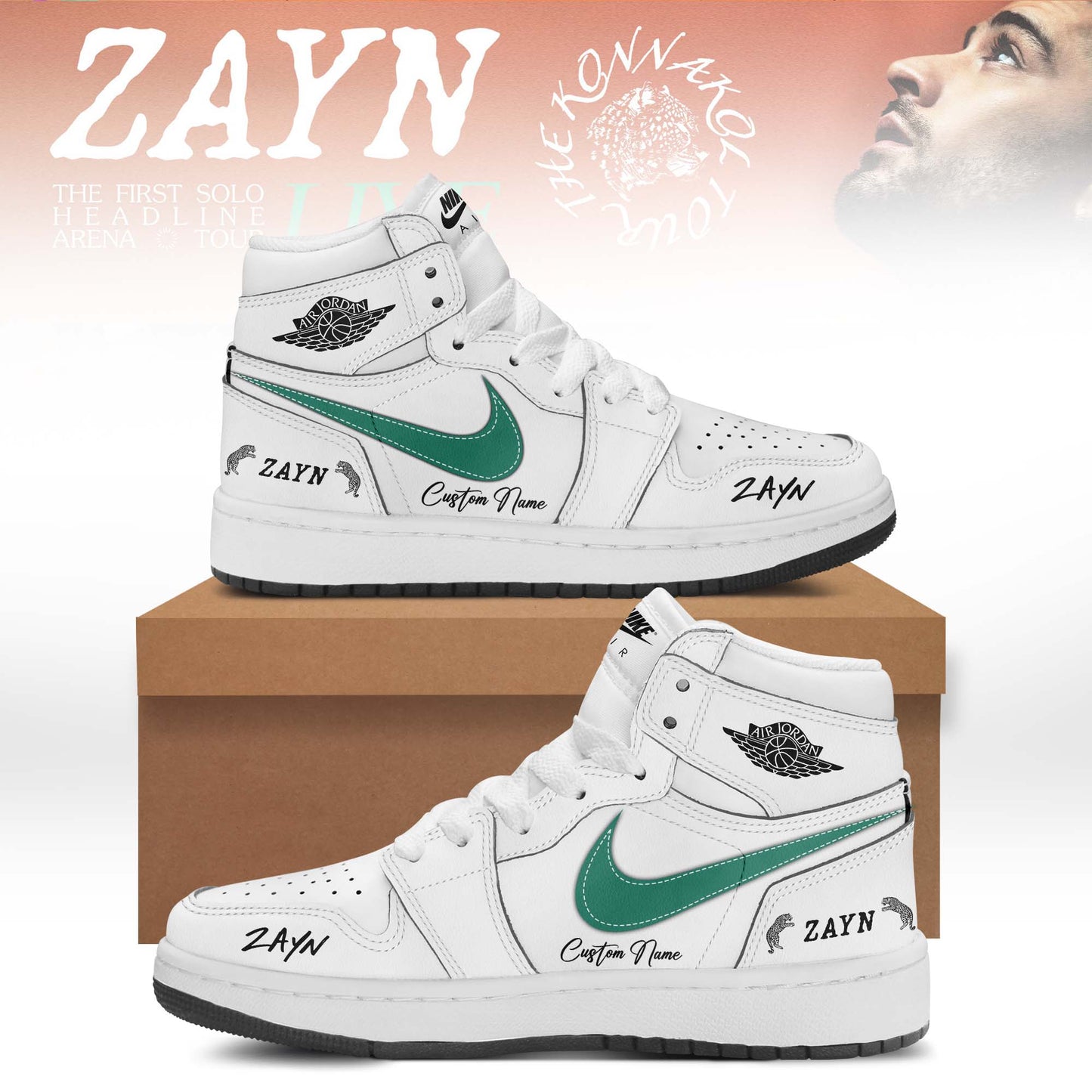 ,Zayn THE KONNAKOL TOUR signature Shoes 2