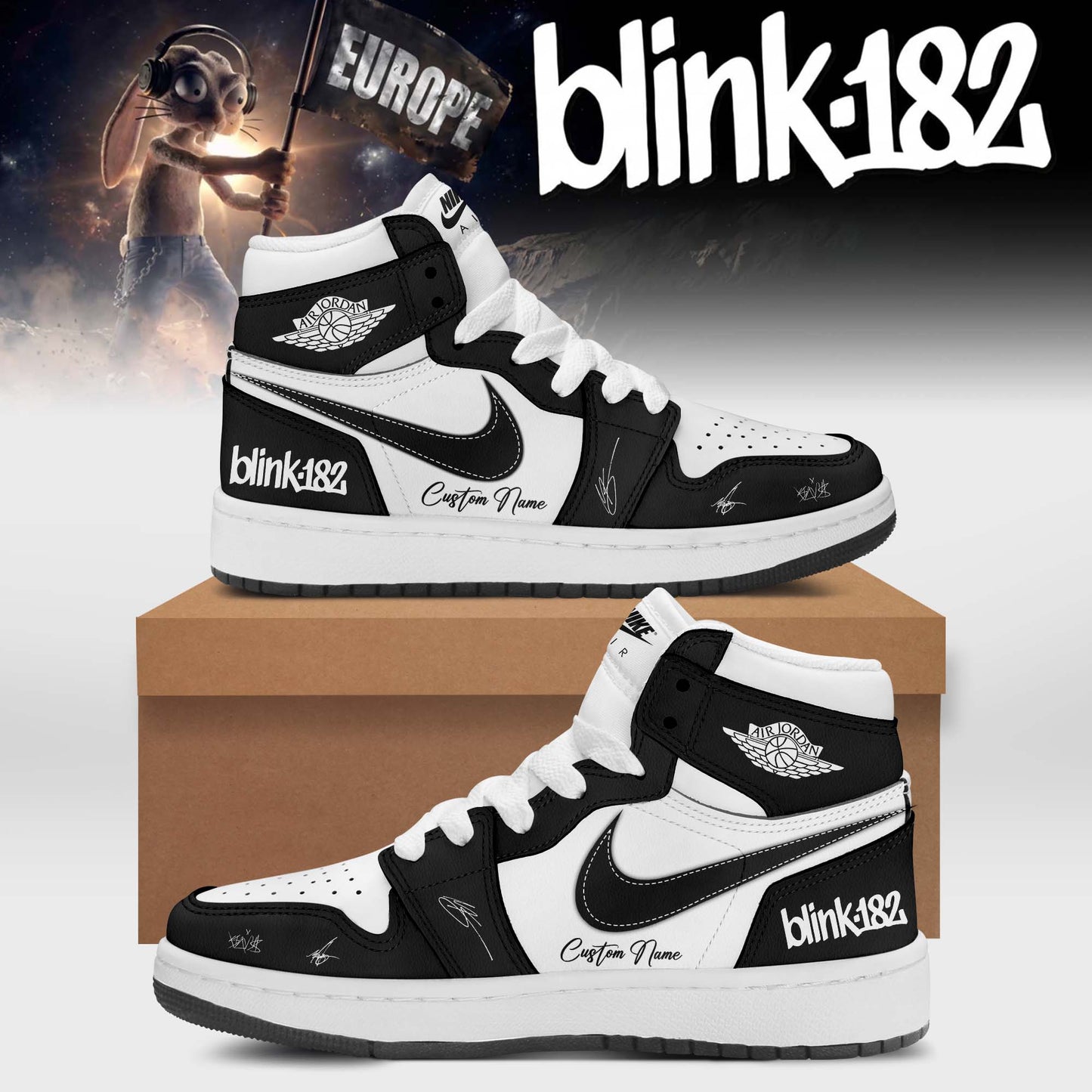 _Blink-182 New EU Shows -Limited Edition Signature Shoes 6-