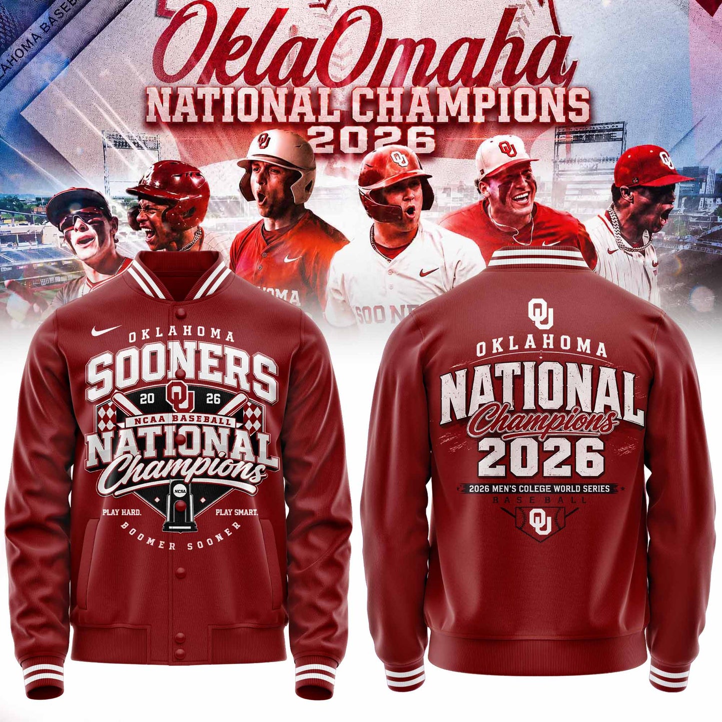 Oklahoma Sooners Baseball 2026 National Champions