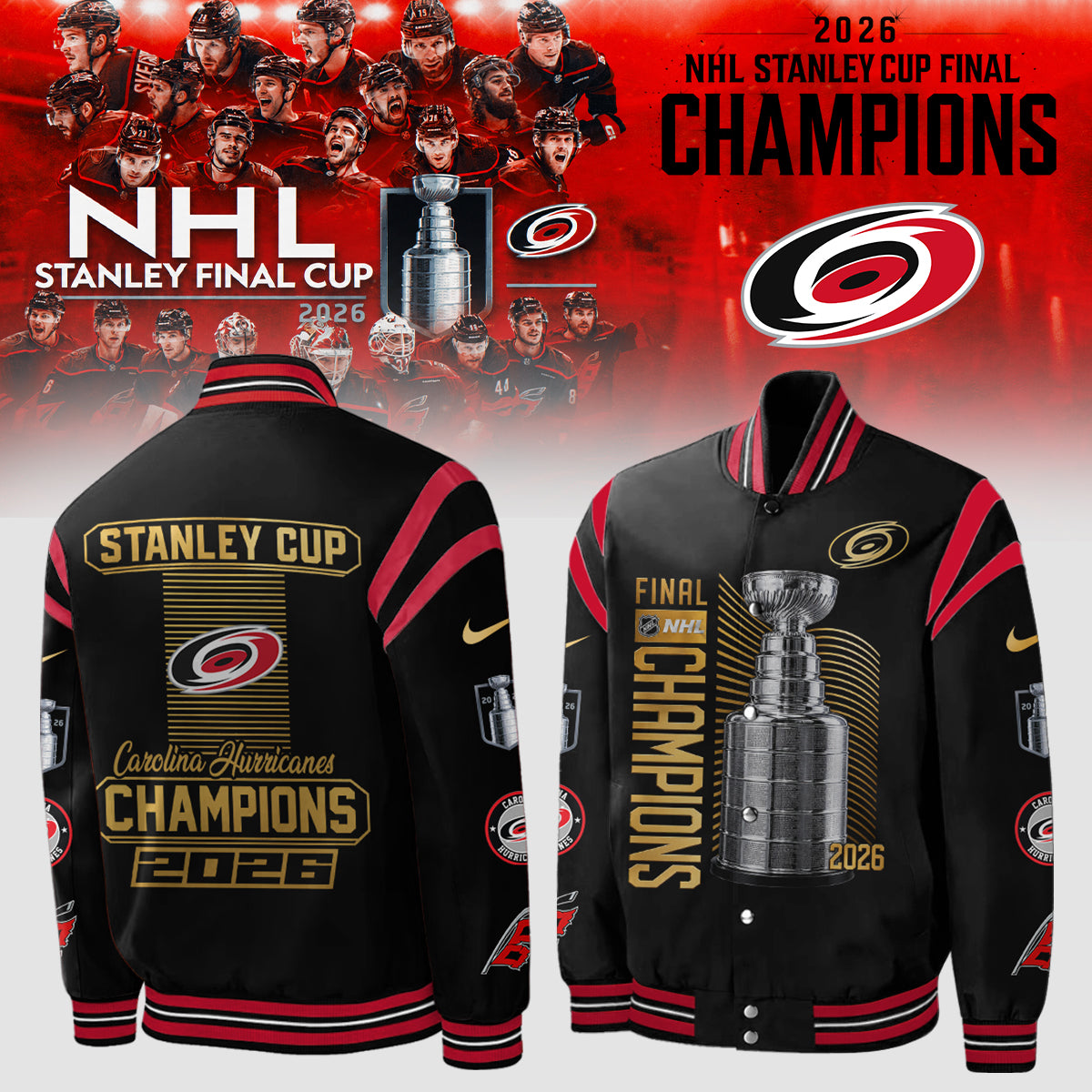 C Hurricanes Champions Bomber