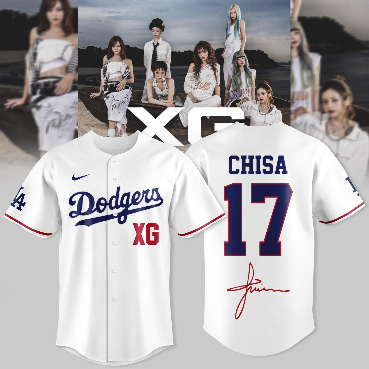 _”XG WORLD TOUR: THE CORE” Jersey Baseball