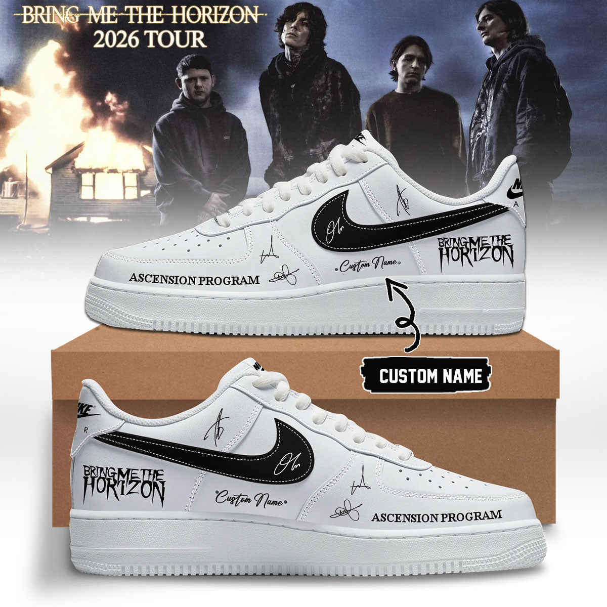 ,Bring Me the Horizon – Ascension Program Limited Edition Signature – Shoes