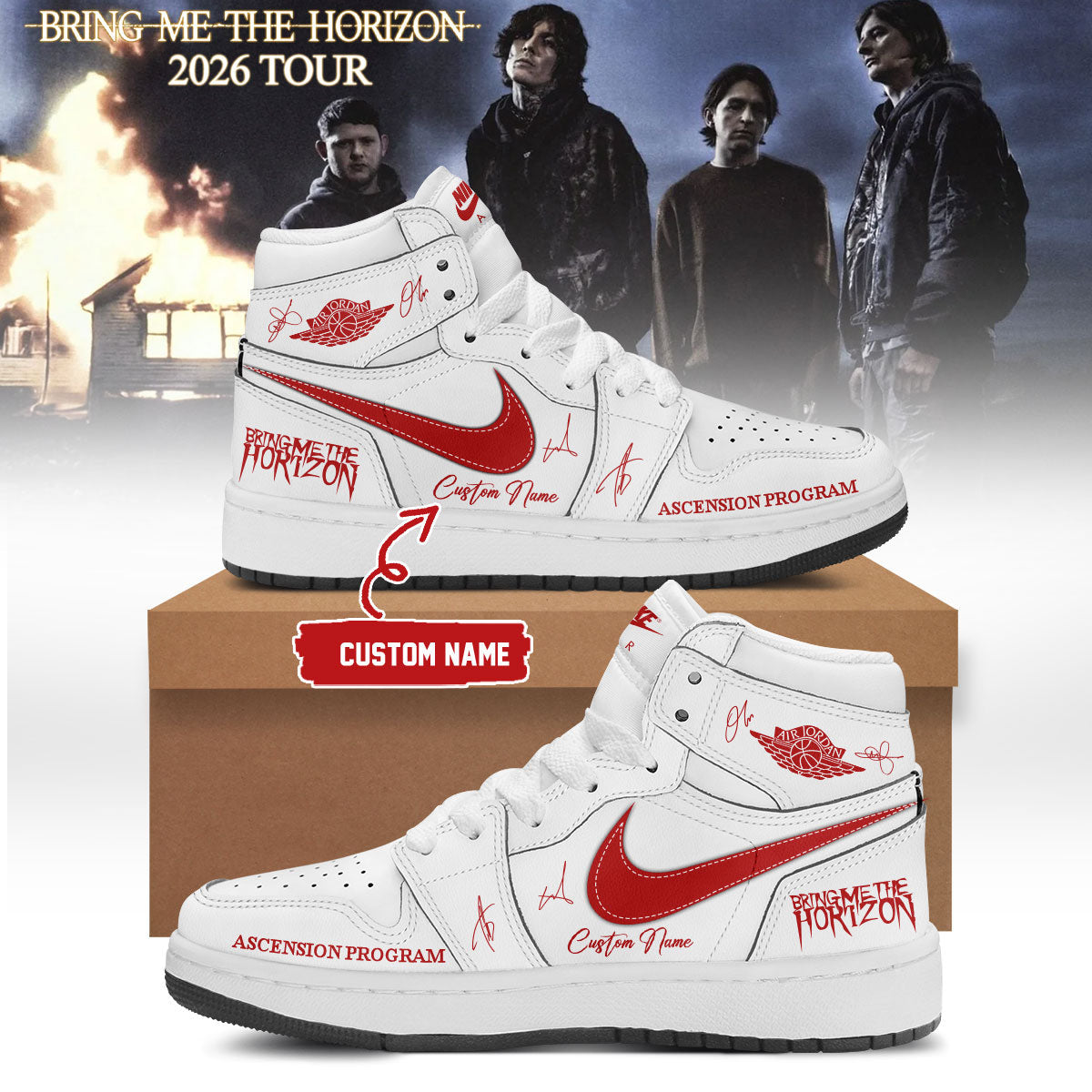 .Bring Me the Horizon – Ascension Program Limited Edition Signature – Shoes