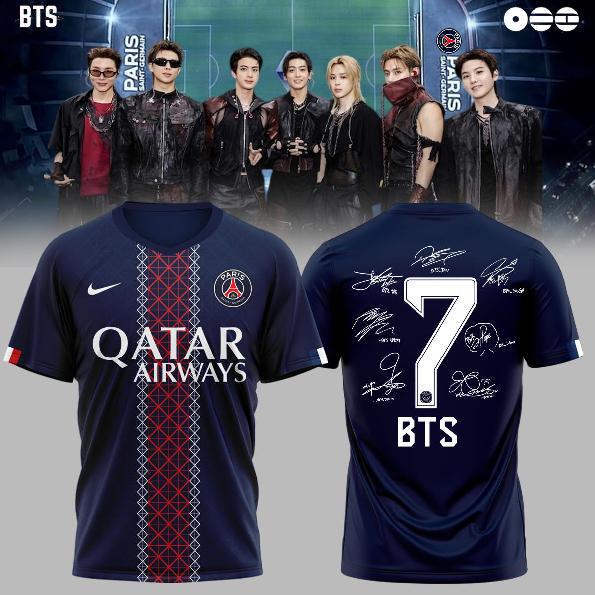 ,BTS x Paris Saint-Germain Jersey