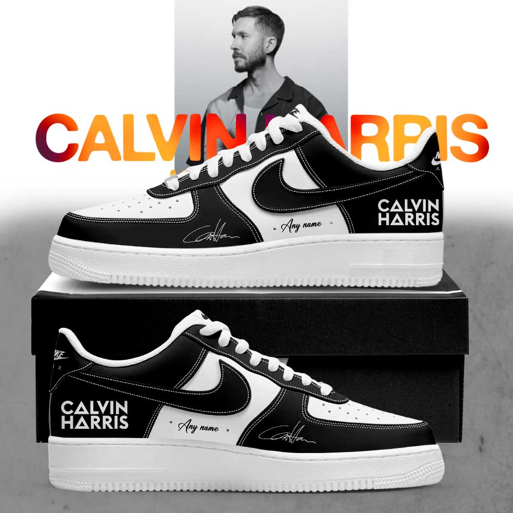 Calvin Harris Ushuaïa Ibiza Signature Custom Name Shoes