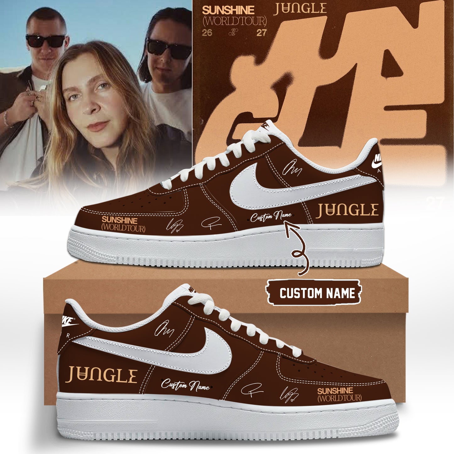,,Jungle – Sunshine World Tour 2026/27 Limited Edition Signature – Shoes 6