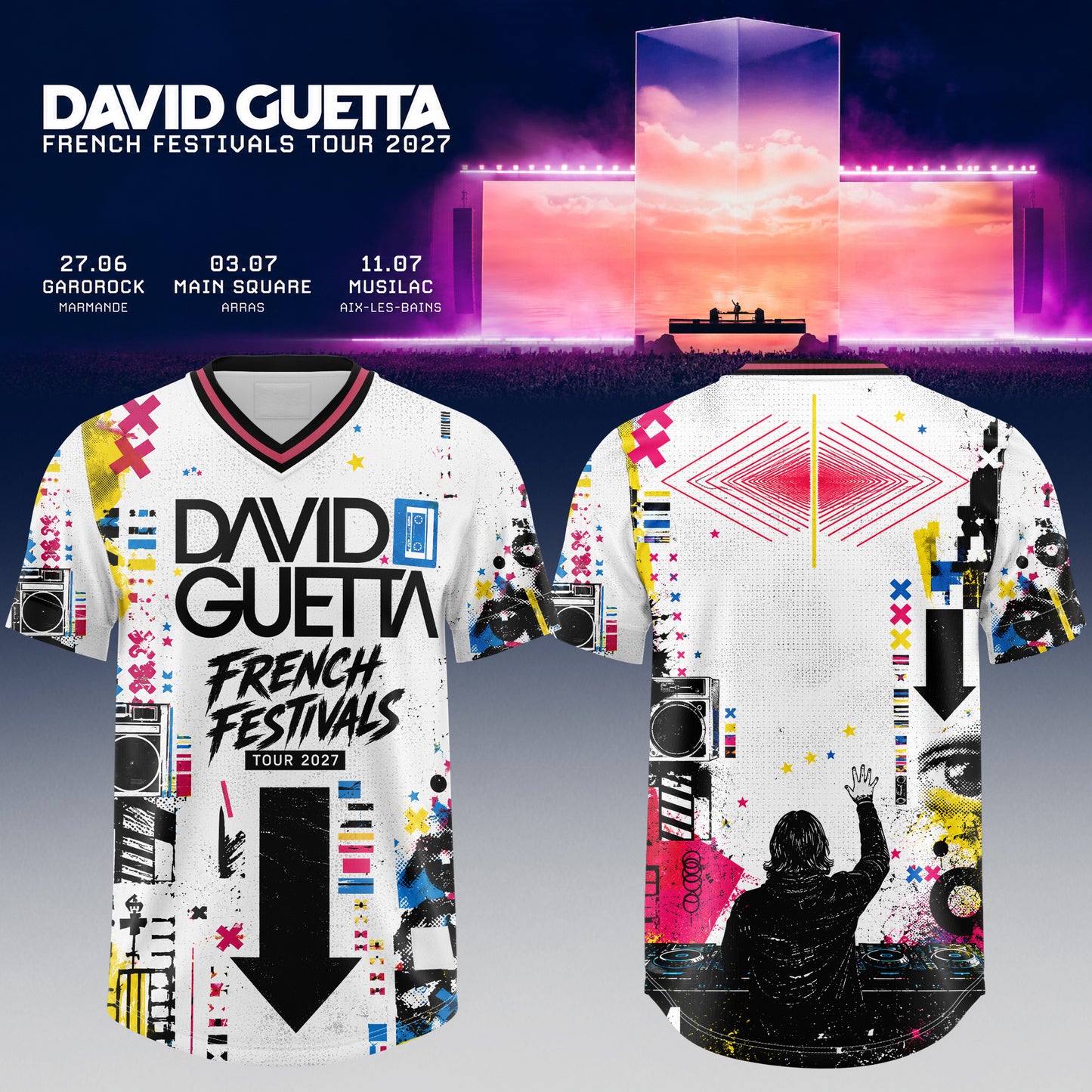_DAVID GUETTA – FRANCE TOUR