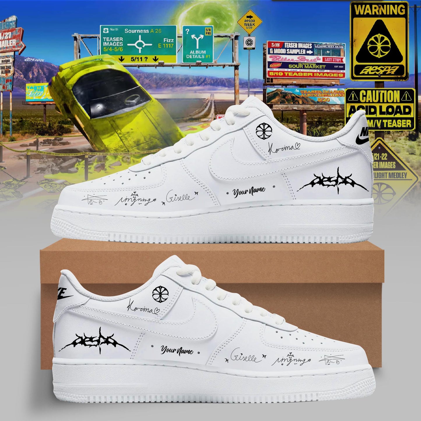 _aespa The 2nd Album 〖LEMONADE〗Limited Shoes