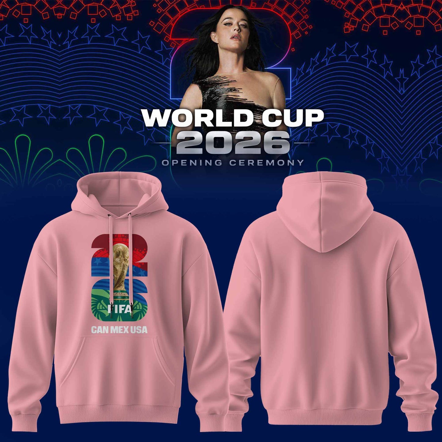 KATY PERRY x WORLD CUP 2026 HOODIE