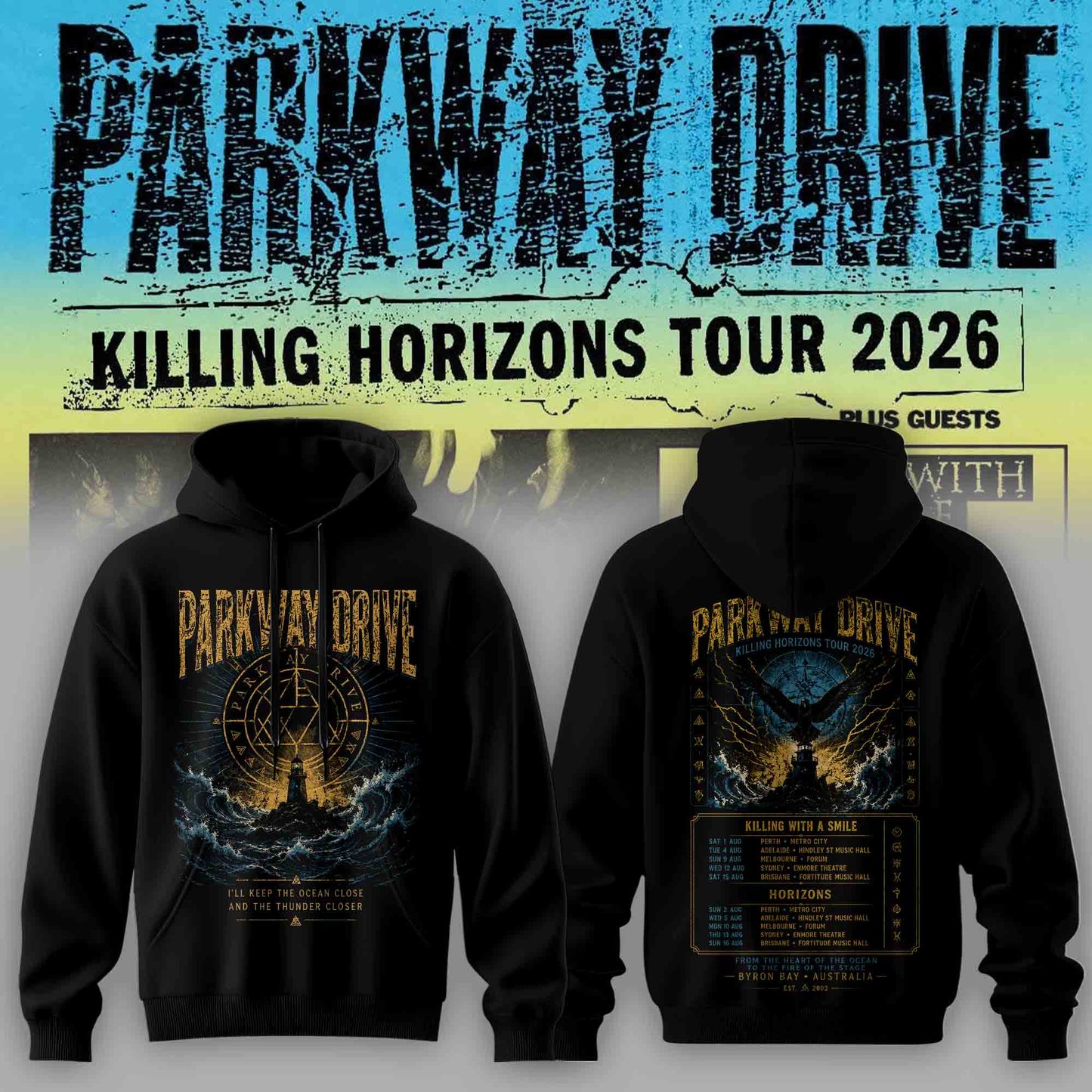 PARKWAY DRIVE – KILLING HORIZONS TOUR HOODIE