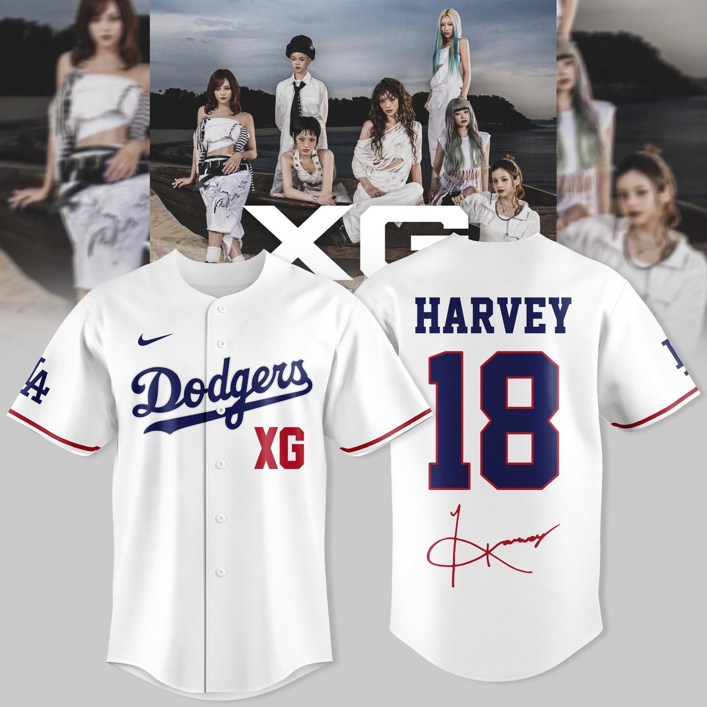 _”XG WORLD TOUR: THE CORE” Jersey Baseball