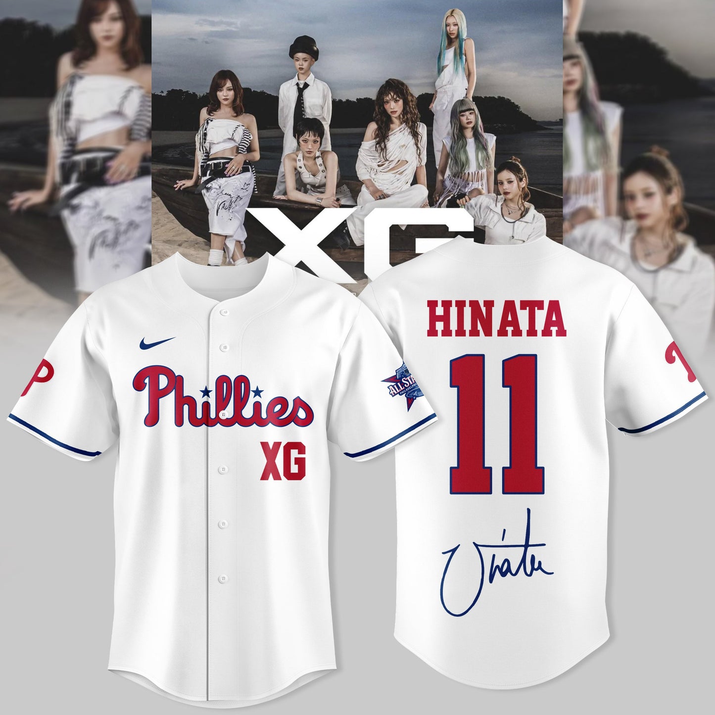 _”XG WORLD TOUR: THE CORE” Jersey Baseball