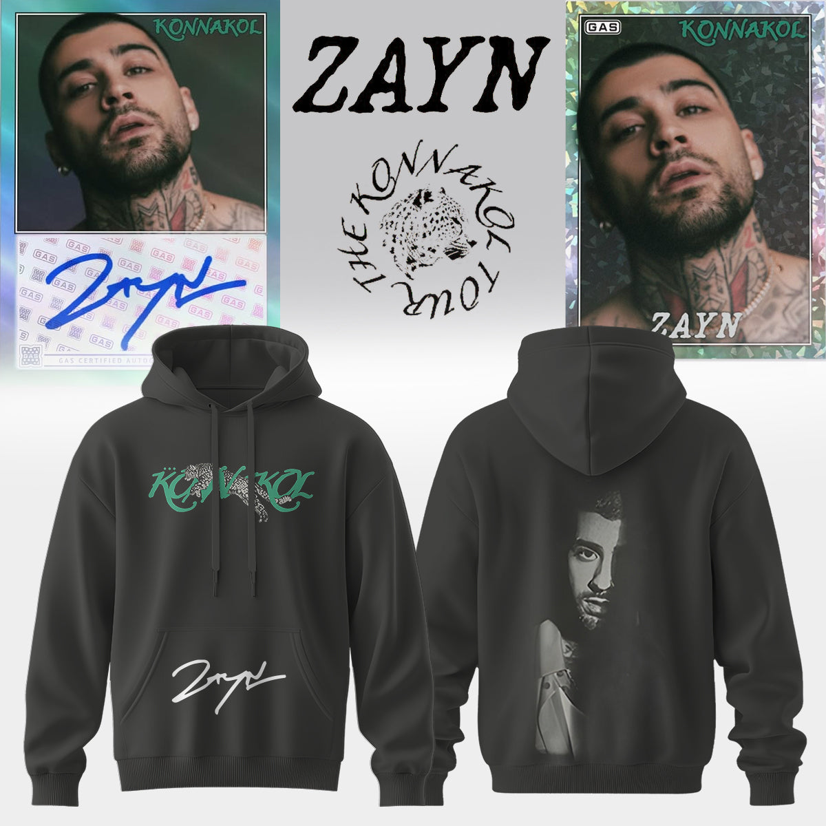 ,.Zayn Malik THE KONNAKOL TOUR Hoodie