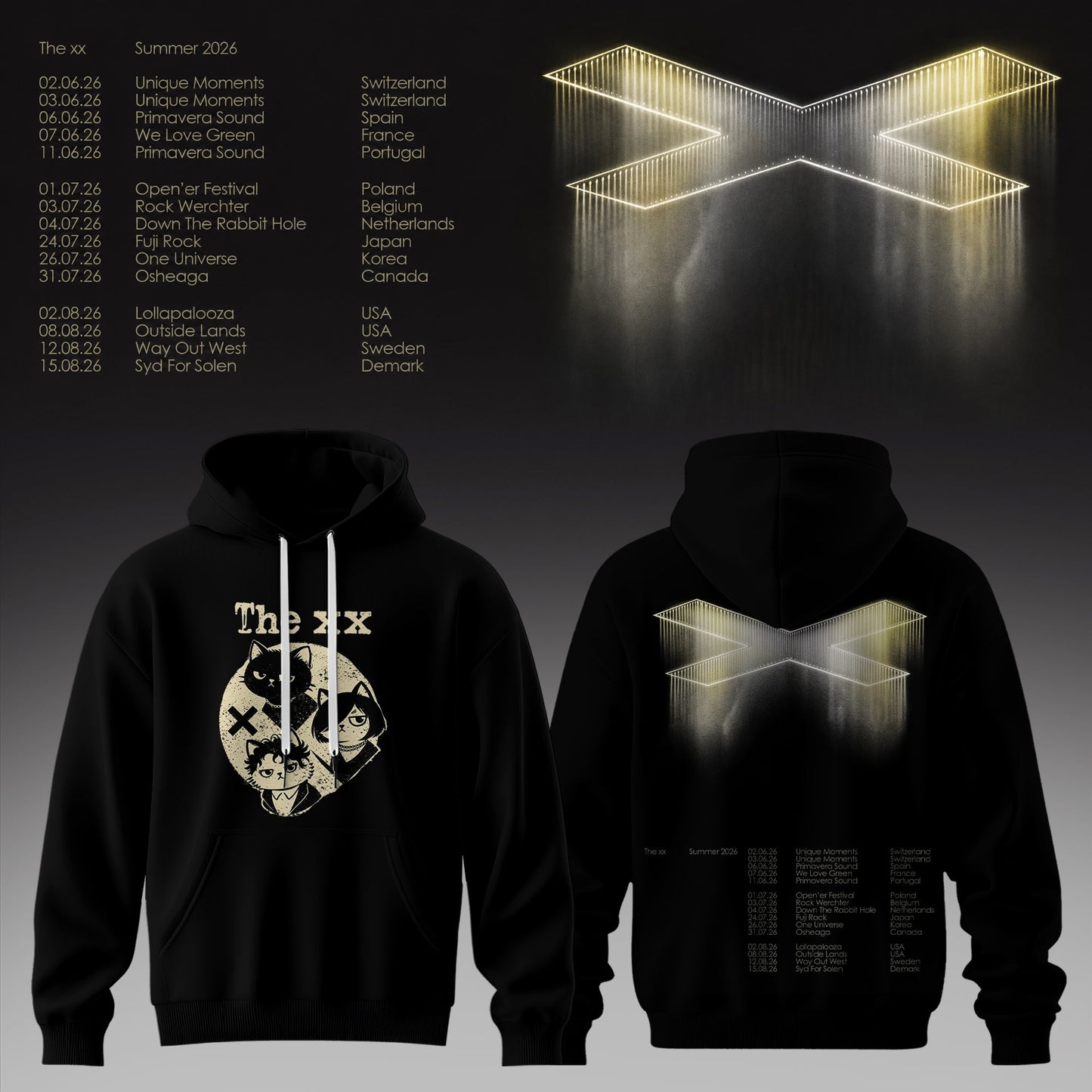 THE XX Limited Summer 2026 Hoodie Collection