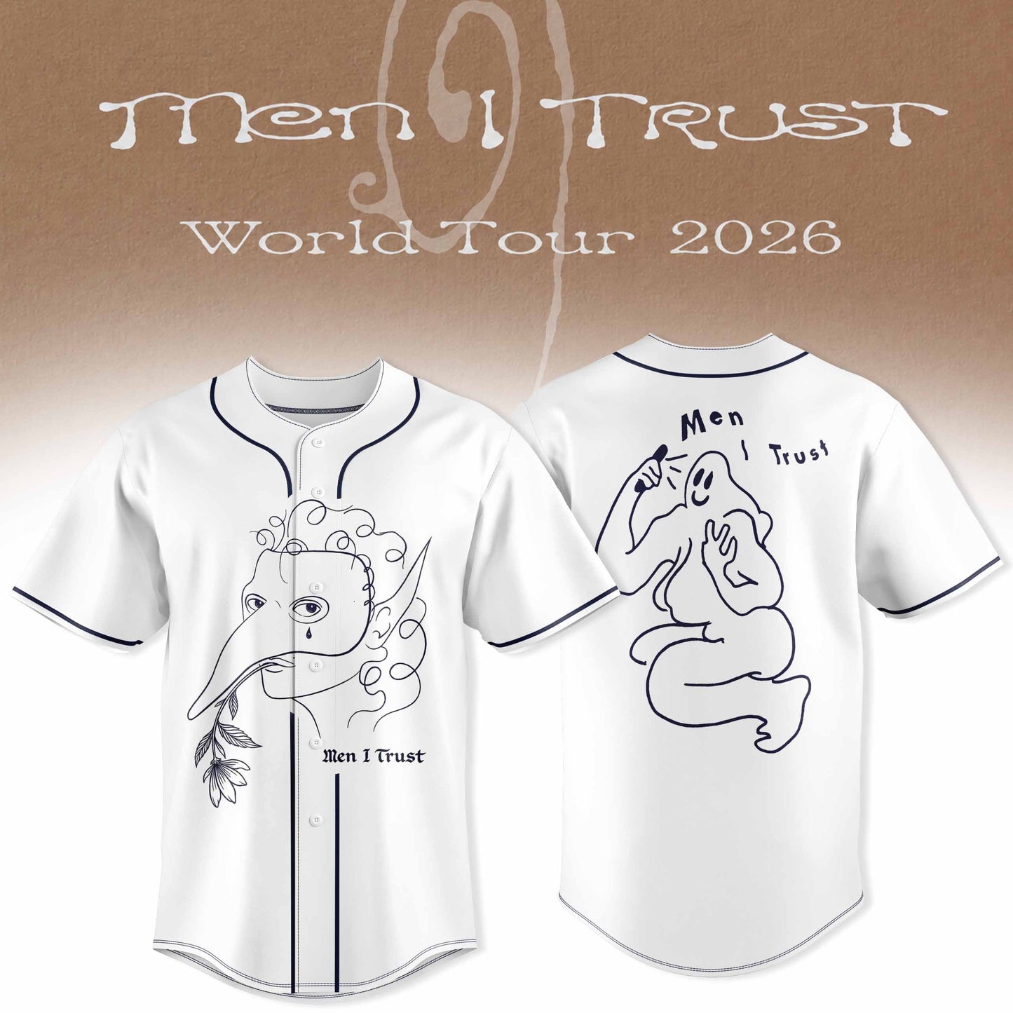 Men I Trust World tour 2026 Jersey