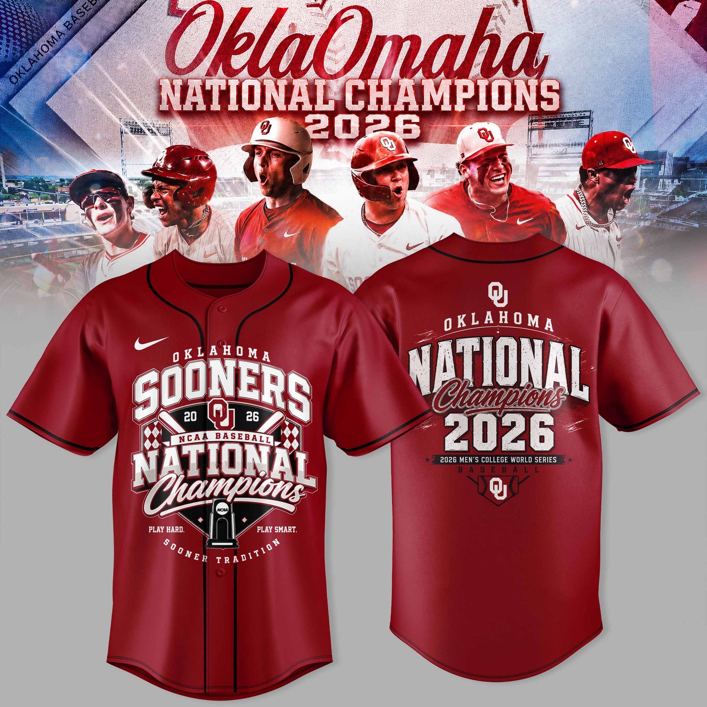 Oklahoma Sooners Baseball 2026 National Champions