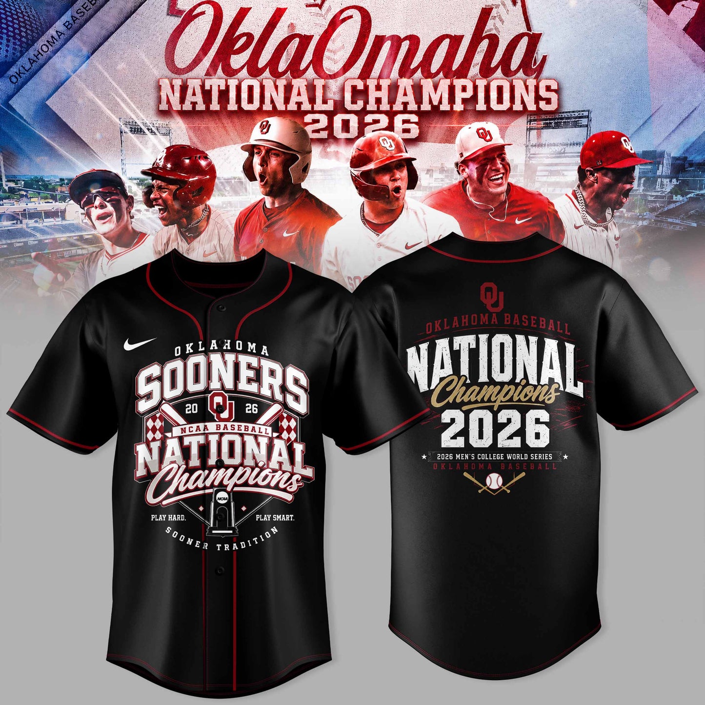 Oklahoma Sooners Baseball 2026 National Champions