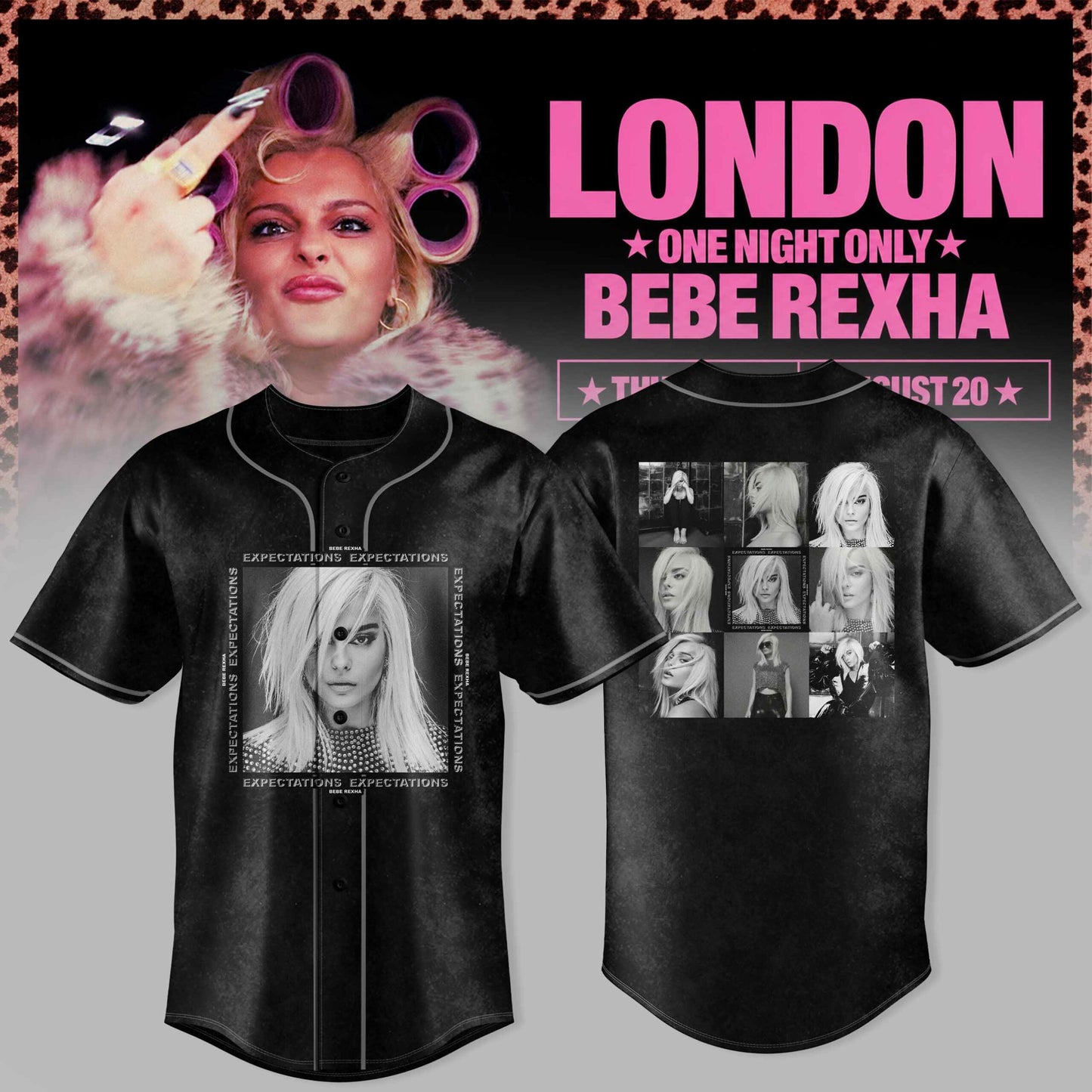 BEBE REXHA – LIMITED LONDON JERSEY