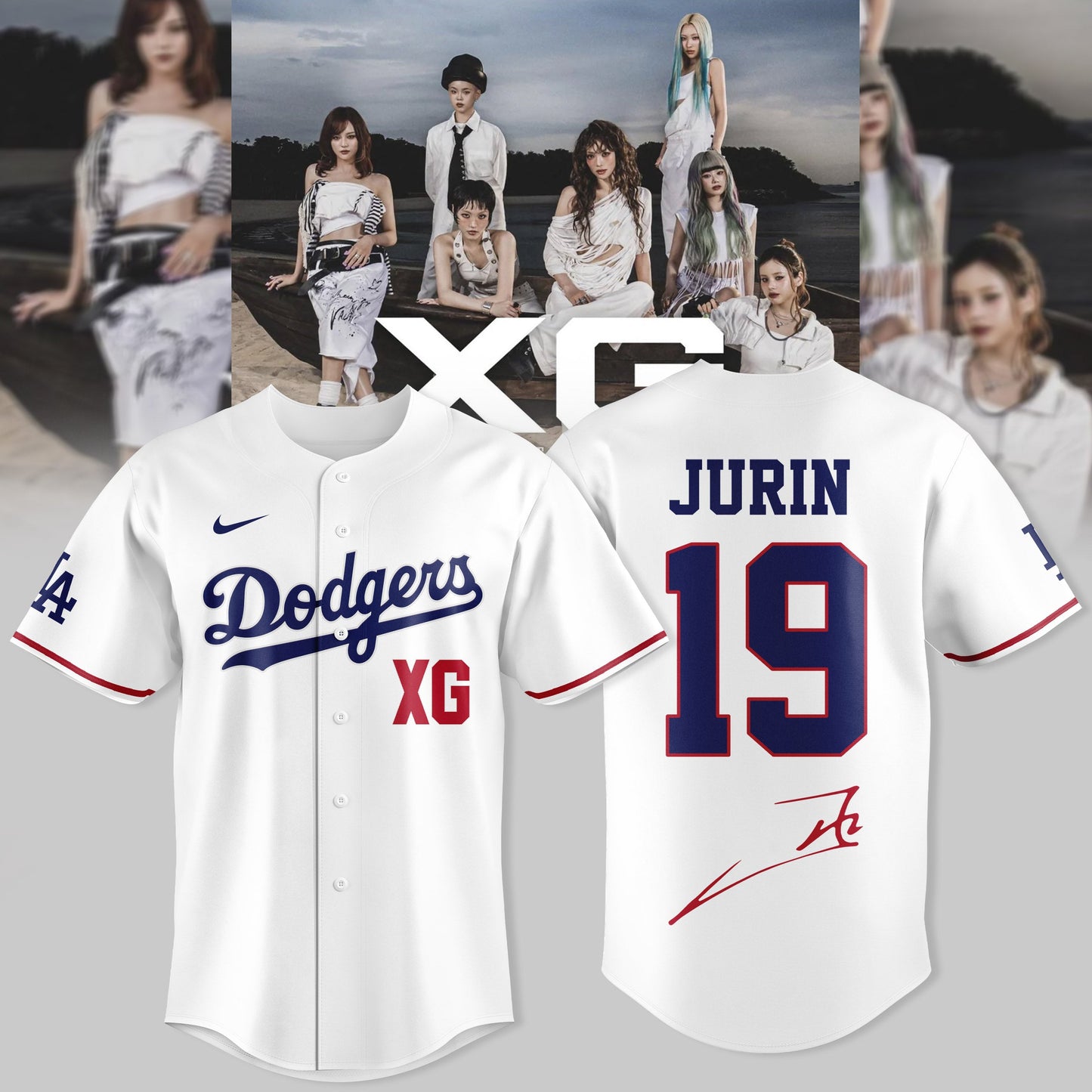 _”XG WORLD TOUR: THE CORE” Jersey Baseball