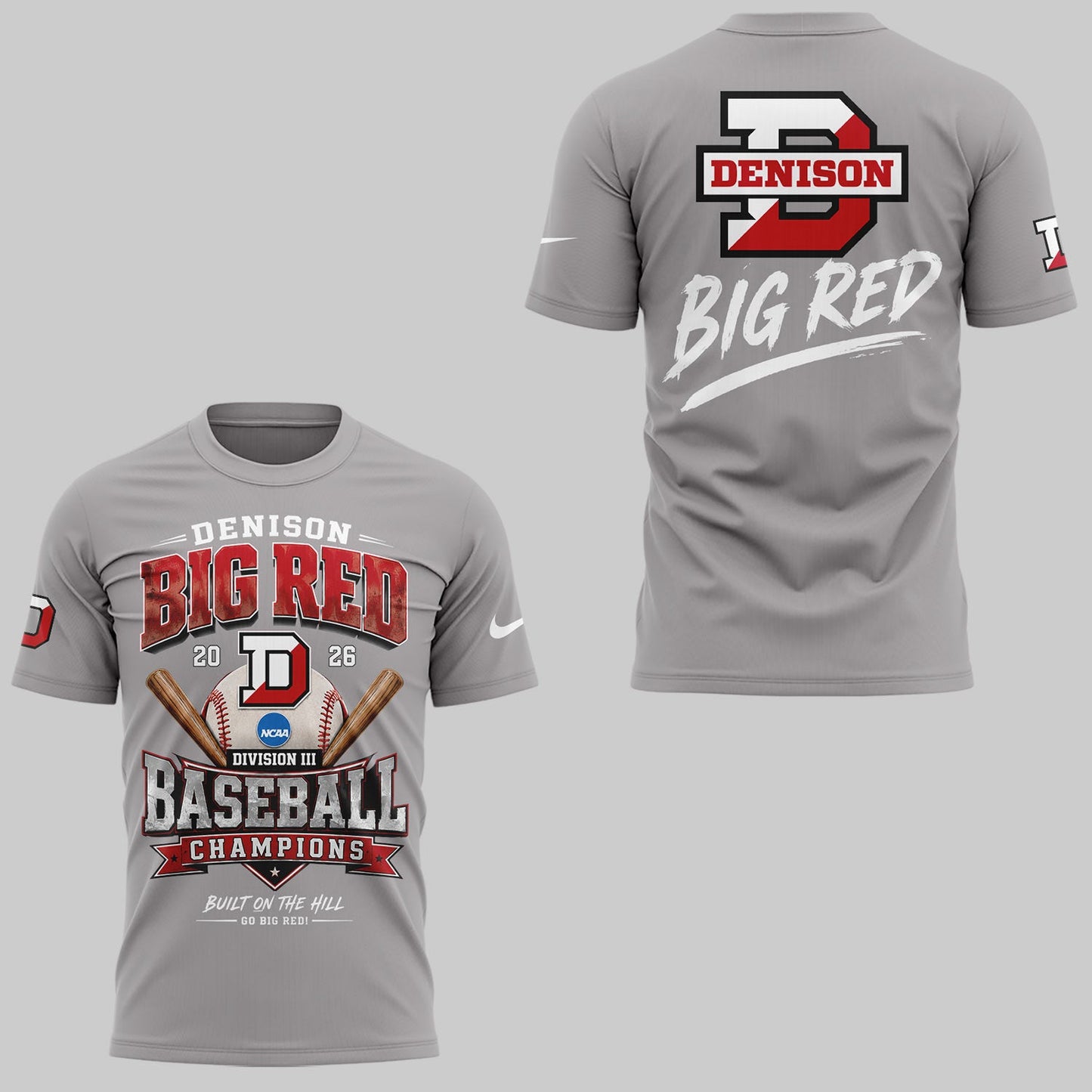 Big Red 2026 Division III Baseball National Champions ⚾🏆Shirt