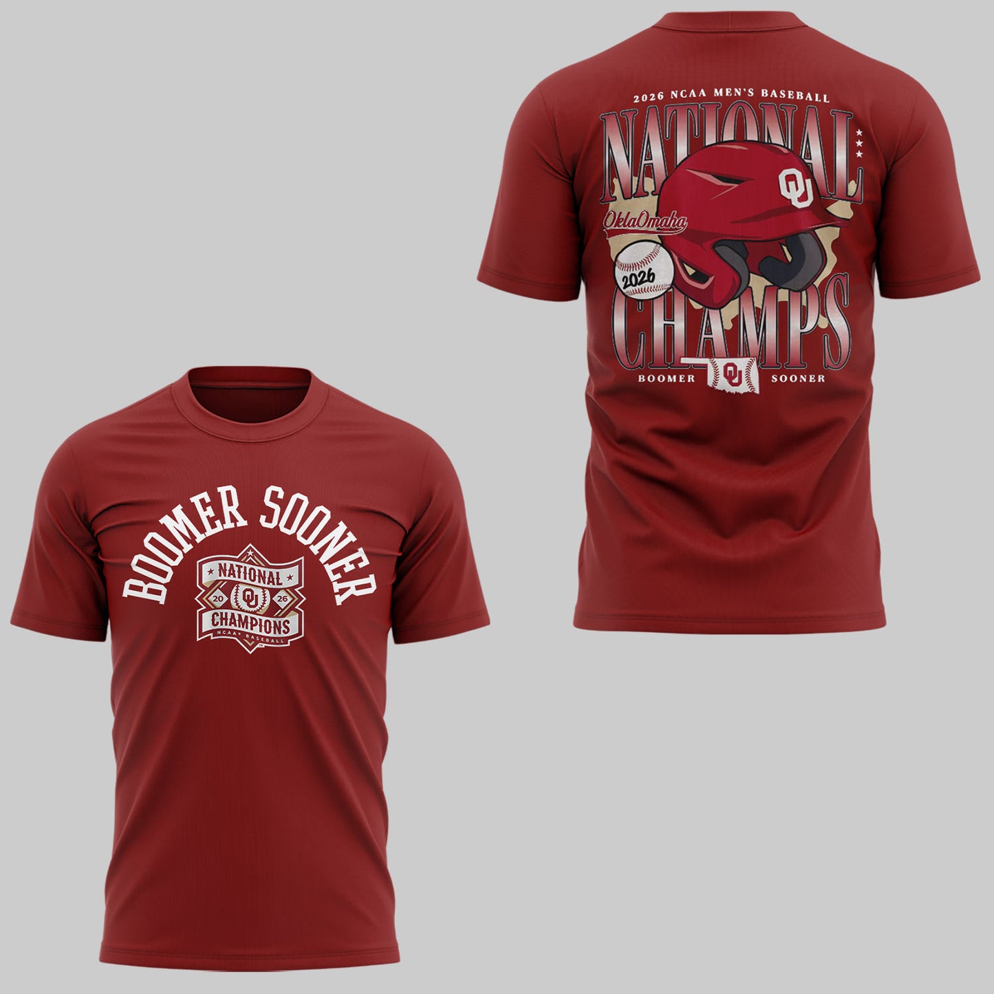 Sooners Baseball ⚾2026 National Champions 🏆Shirt-KC06232611