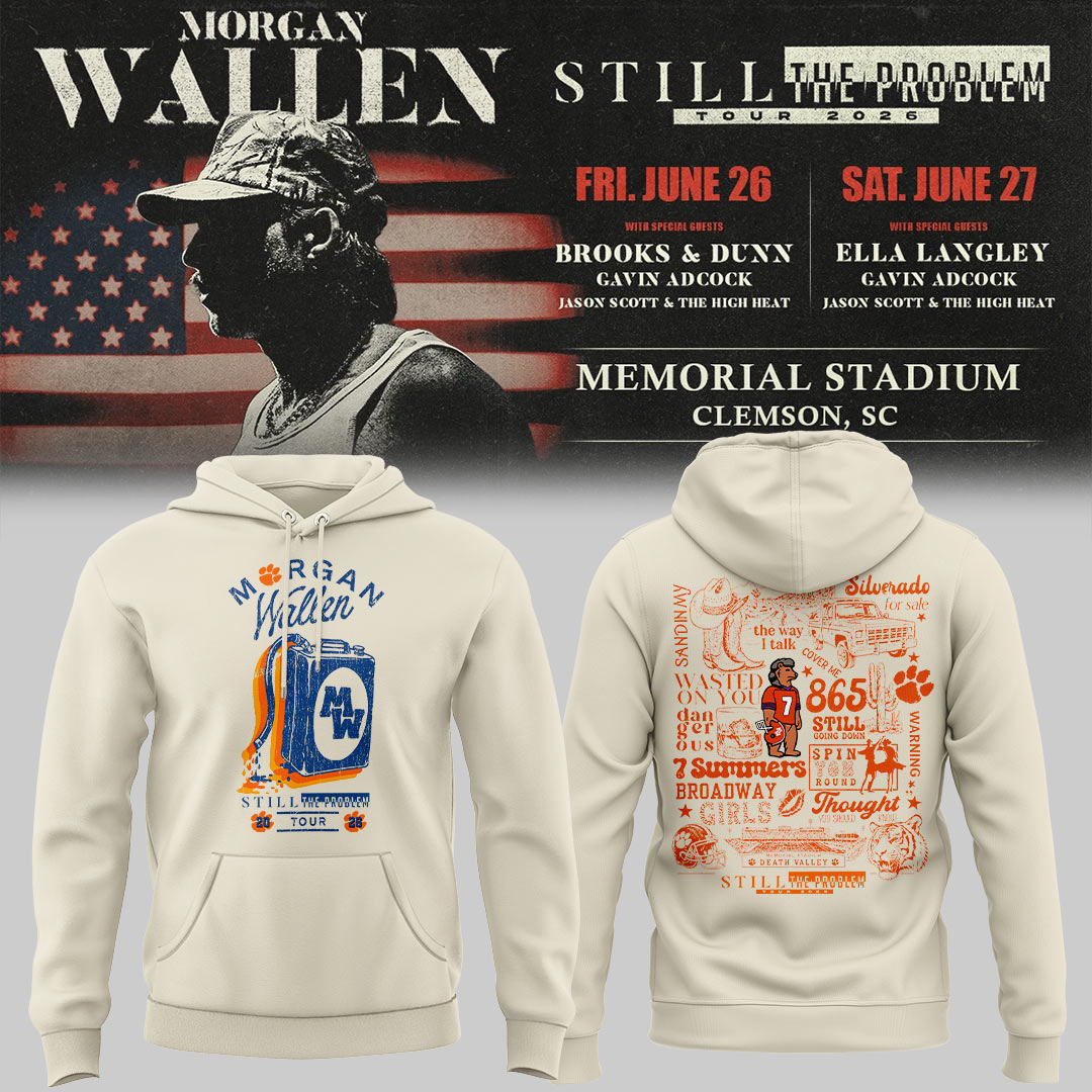 MW “Still The Problem Tour” at Clemson Memorial Stadium Hoodie-KC06242607