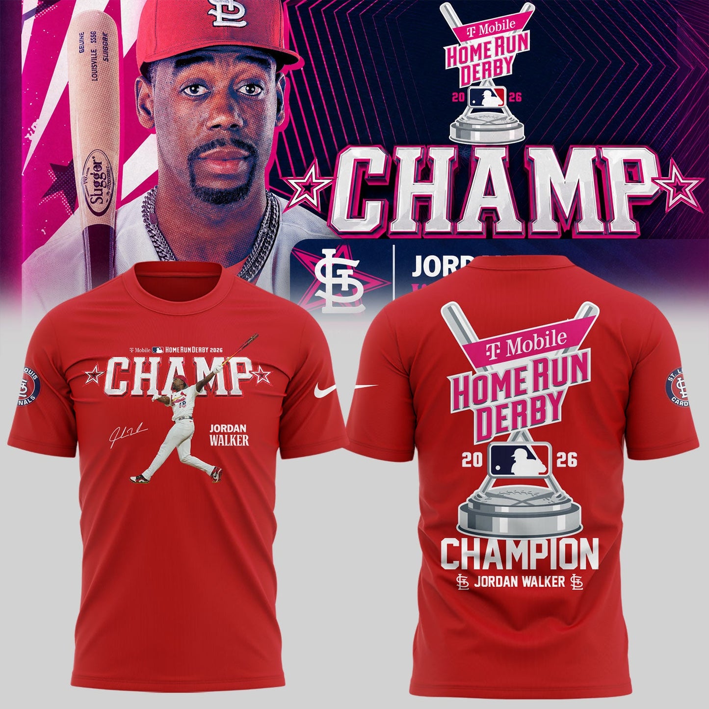 JWalk ⚾ 2026 Home Run Derby Champion 🏆🔔 Shirt