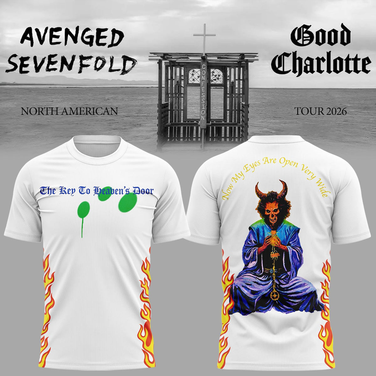 Limited Edition A7X 2026 North American Tour Shirt