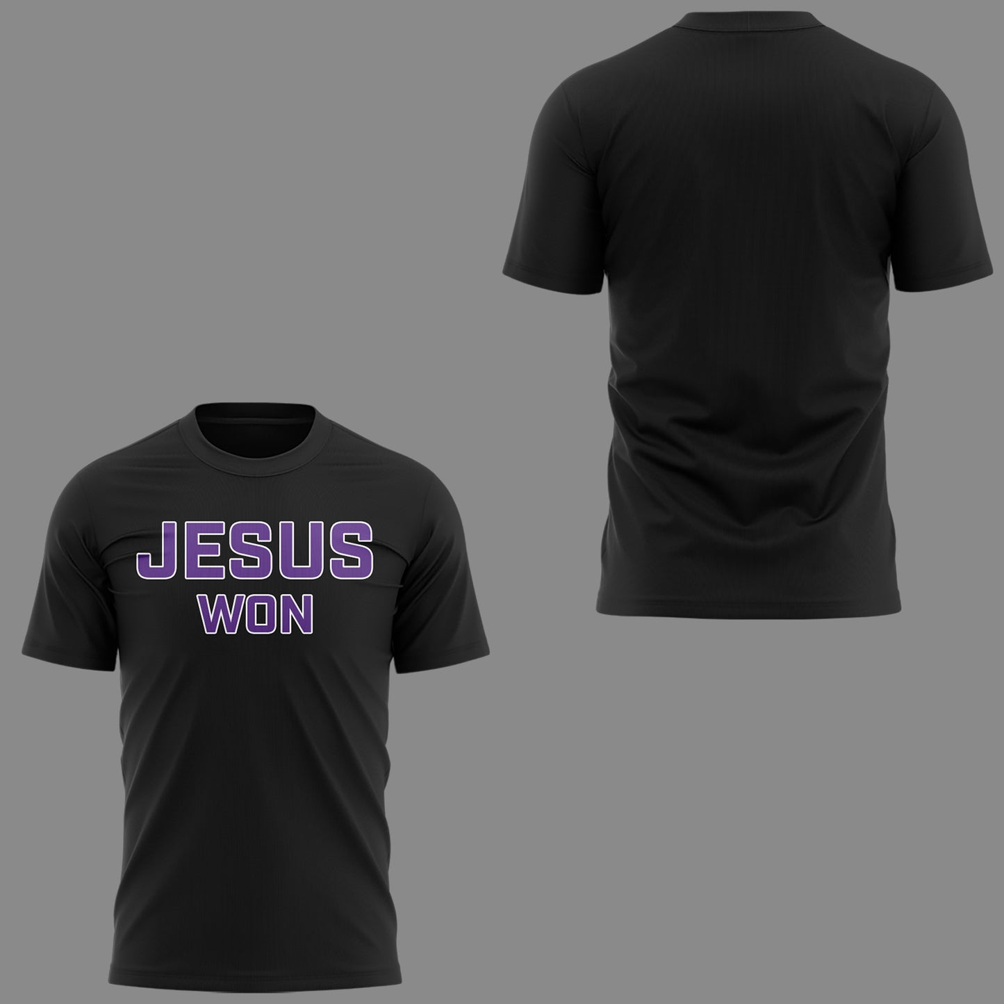 Limited Edition Northwestern- “Jesus won” Shirt-KC11072510