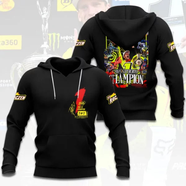 Limited Edition Ken Roczen 450SX Supercross Champion 2026 Shirt