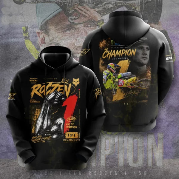 Limited Edition Ken Roczen 450SX Supercross Champion 2026 Shirt