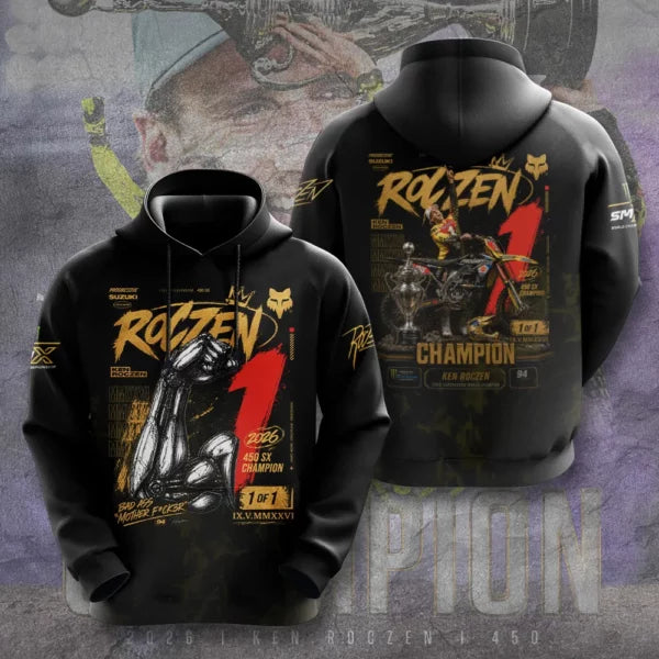 Limited Edition Ken Roczen 450SX Supercross Champion 2026 Shirt