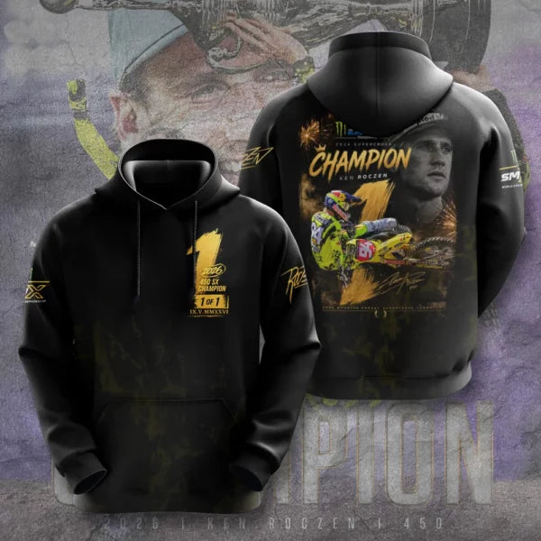 Limited Edition Ken Roczen 450SX Supercross Champion 2026 Shirt