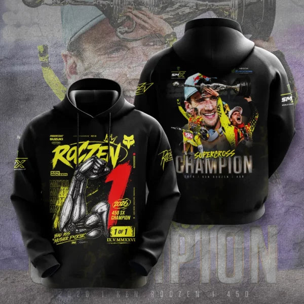 Limited Edition Ken Roczen 450SX Supercross Champion 2026 Shirt