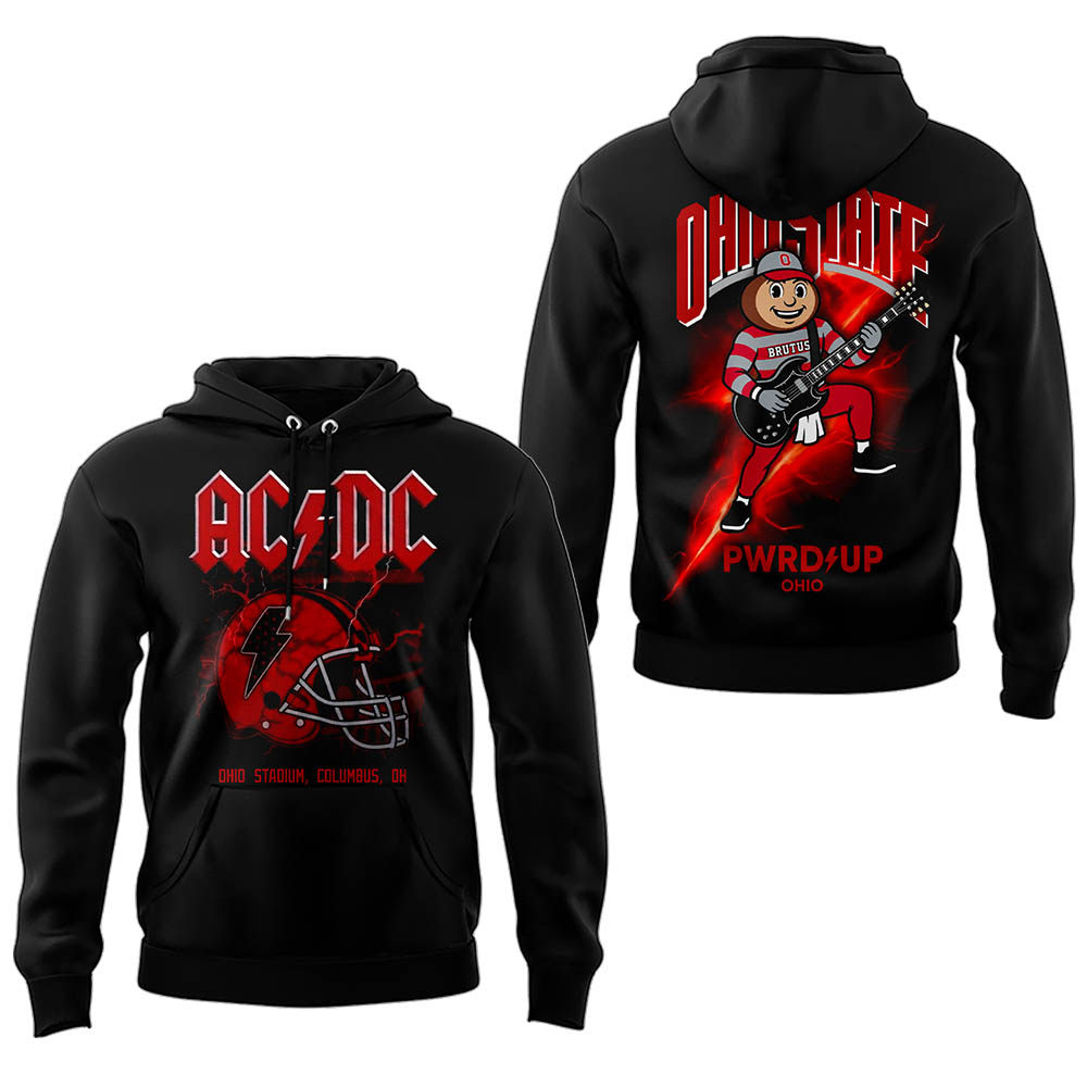 Limited Edition POWER UP Tour 2026 At Ohio Stadium Hoodie