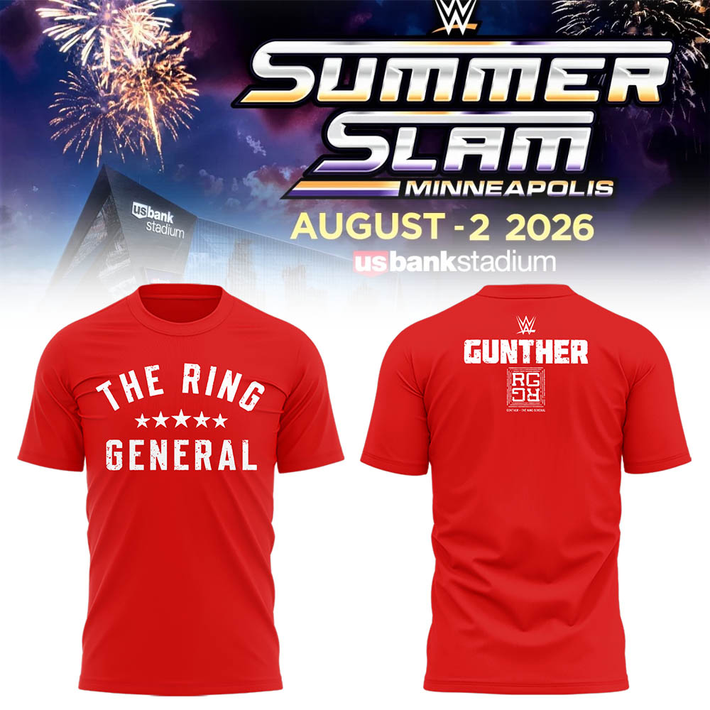 Limited Edition Summer Slam 2026 In Minnesota Shirt