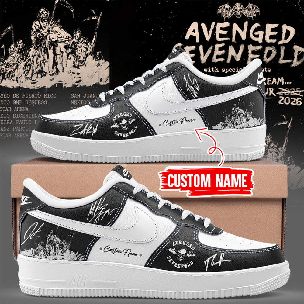 Limited Edition “Life Is But a Dream… Latin America Tour 2026.” Custom Name Shoes