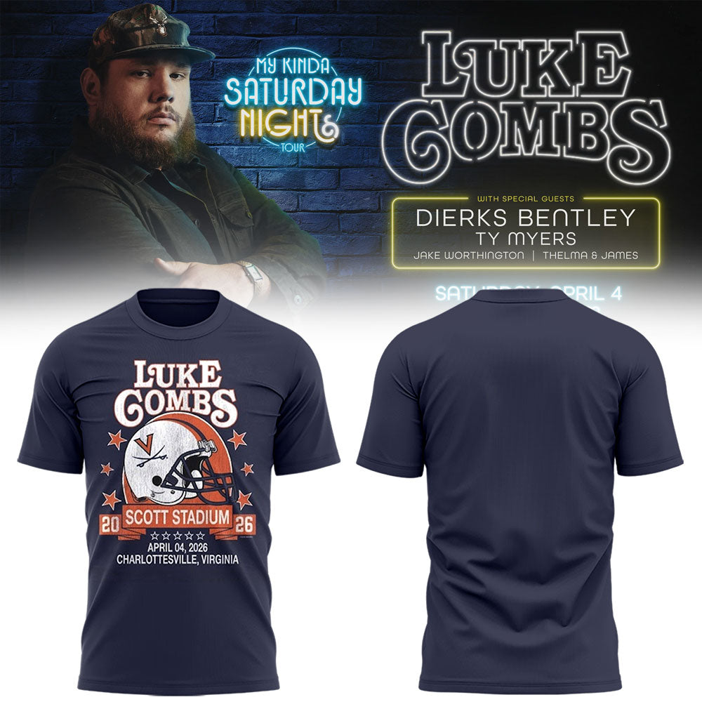 Limited Edition “My Kinda Saturday Night Tour” Tshirt-LL260403023