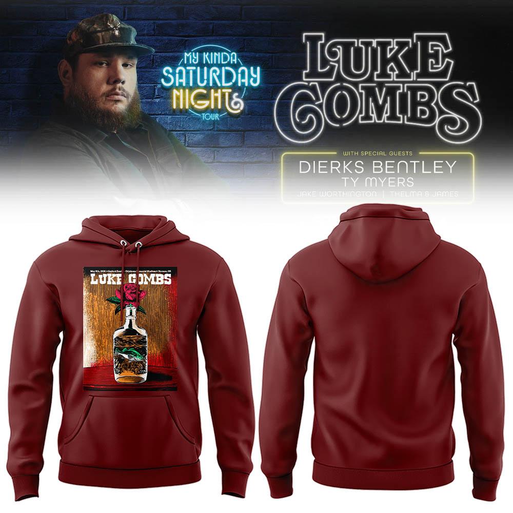 Limited Edition “My Kinda Saturday Night Tour” At Oklahoma Memorial Stadium Hoodie-LL260506009