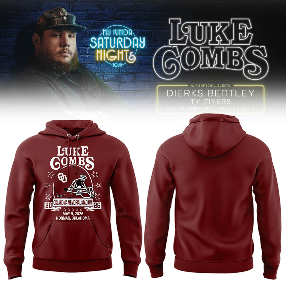 Limited Edition “My Kinda Saturday Night Tour” At Oklahoma Memorial Stadium Hoodie-LL260506010