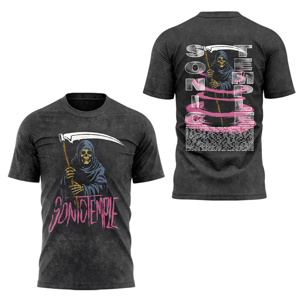 Limited Edition Sonic Temple Festival 2026 Tshirt