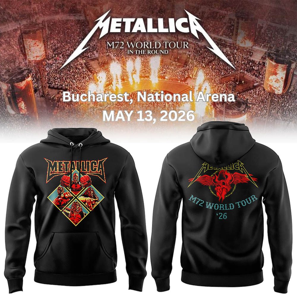 Limited Edition MTLC World Tour At Bucharest, Romania Hoodie