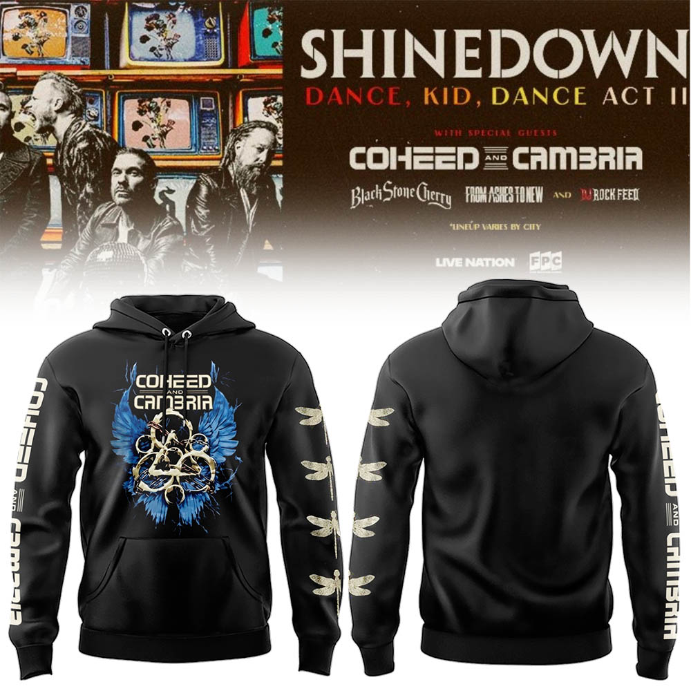 Limited Edition SHINEDOWN “Dance, Kid, Dance Act II Tour” 2026 Hoodie
