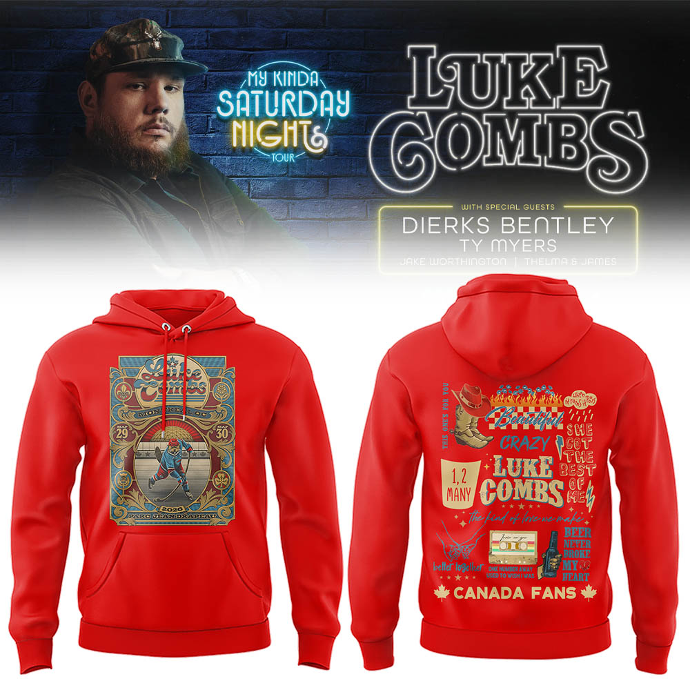 Limited Edition “My Kinda Saturday Night Tour” At Montréal Hoodie