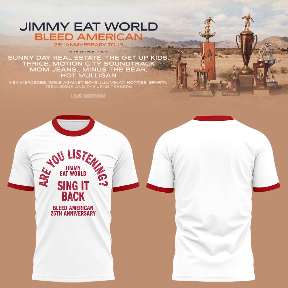 JEW 🎤🎸”Bleed American Tour” Shirt