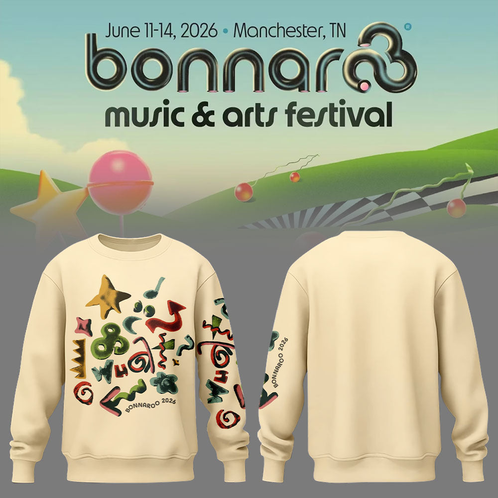 Limited Edition Bonnaroo Music & Arts Festival 2026 Sweatshirt