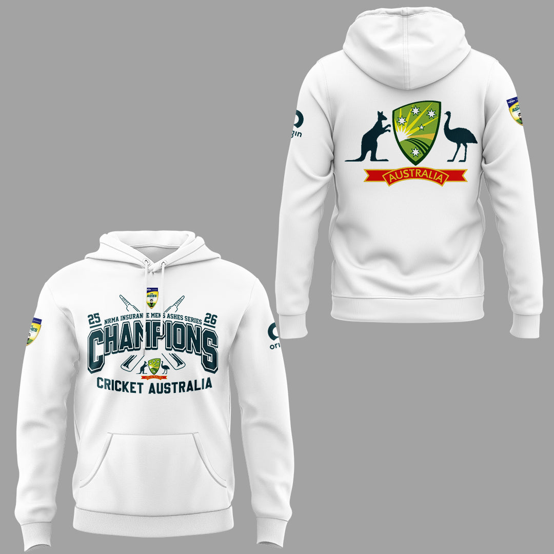 Limited Edition NRMA Insurance Men's Ashes Champs Hoodie-ND01082678