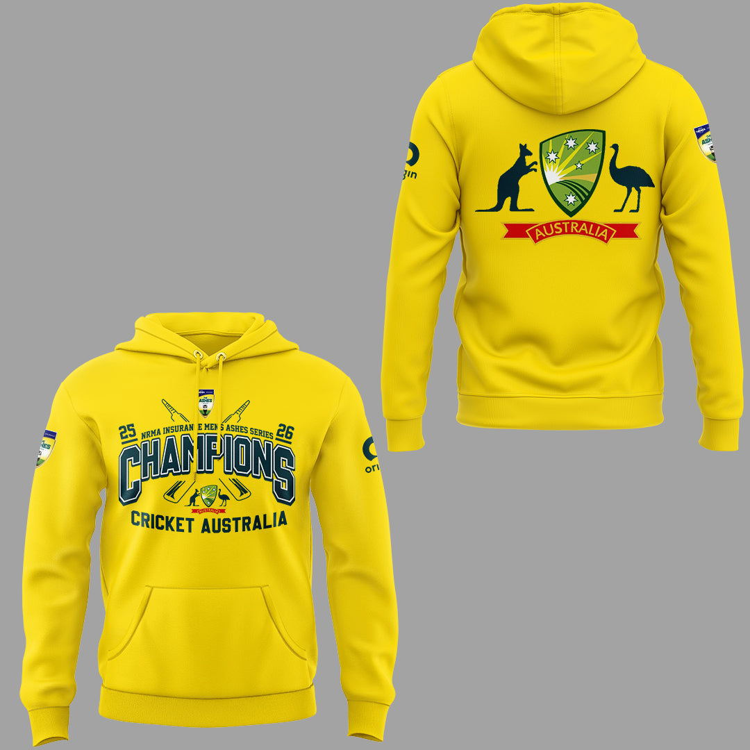 Limited Edition NRMA Insurance Men's Ashes Champs Hoodie-ND01082681
