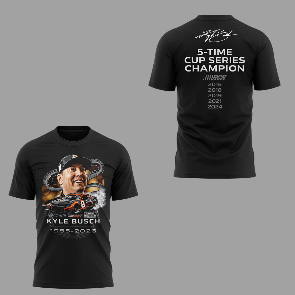Limited Edition Rowdy Forever Racing Tribute Shirt-ND05222611